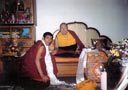 Penor Rinpoche with Rinpoche