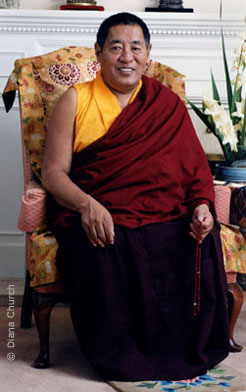 Jigme Phuntsok Rinpoche Sitting